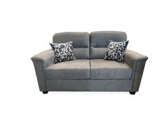 Vincent Gunmetal Loveseat  - 2514VG02