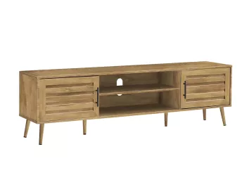 Walnut Finish 72" TV Console - 2719WA00