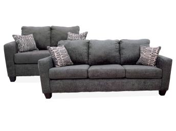 Wowza Dusk  Sofa & Loveseat  - 0237WM20